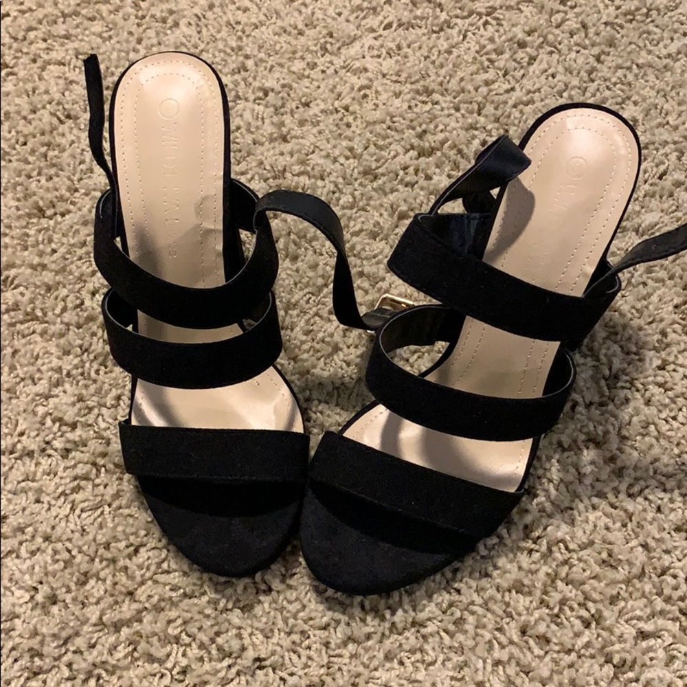 Black heels